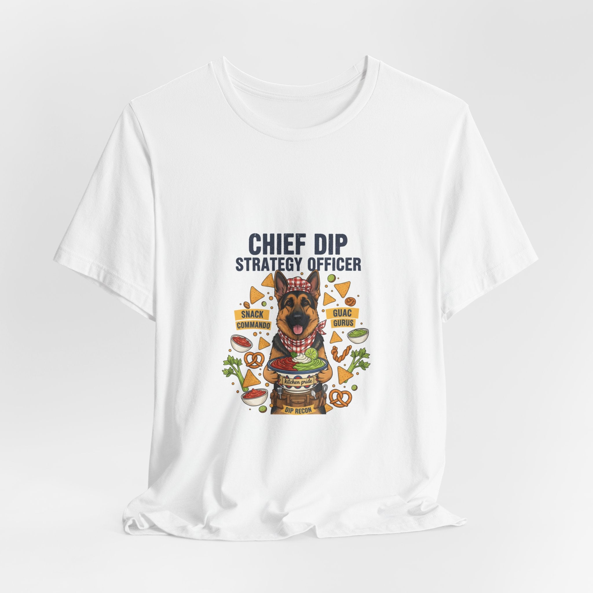 Chief Dip Strategy Officer Tee | game day blueprint, snack strategist tee