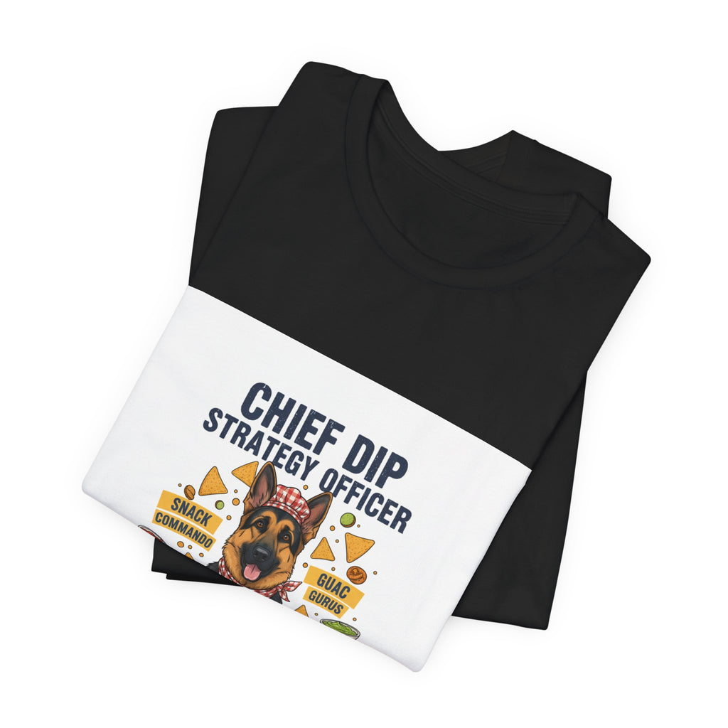 Chief Dip Strategy Officer Tee | game day blueprint, snack strategist tee