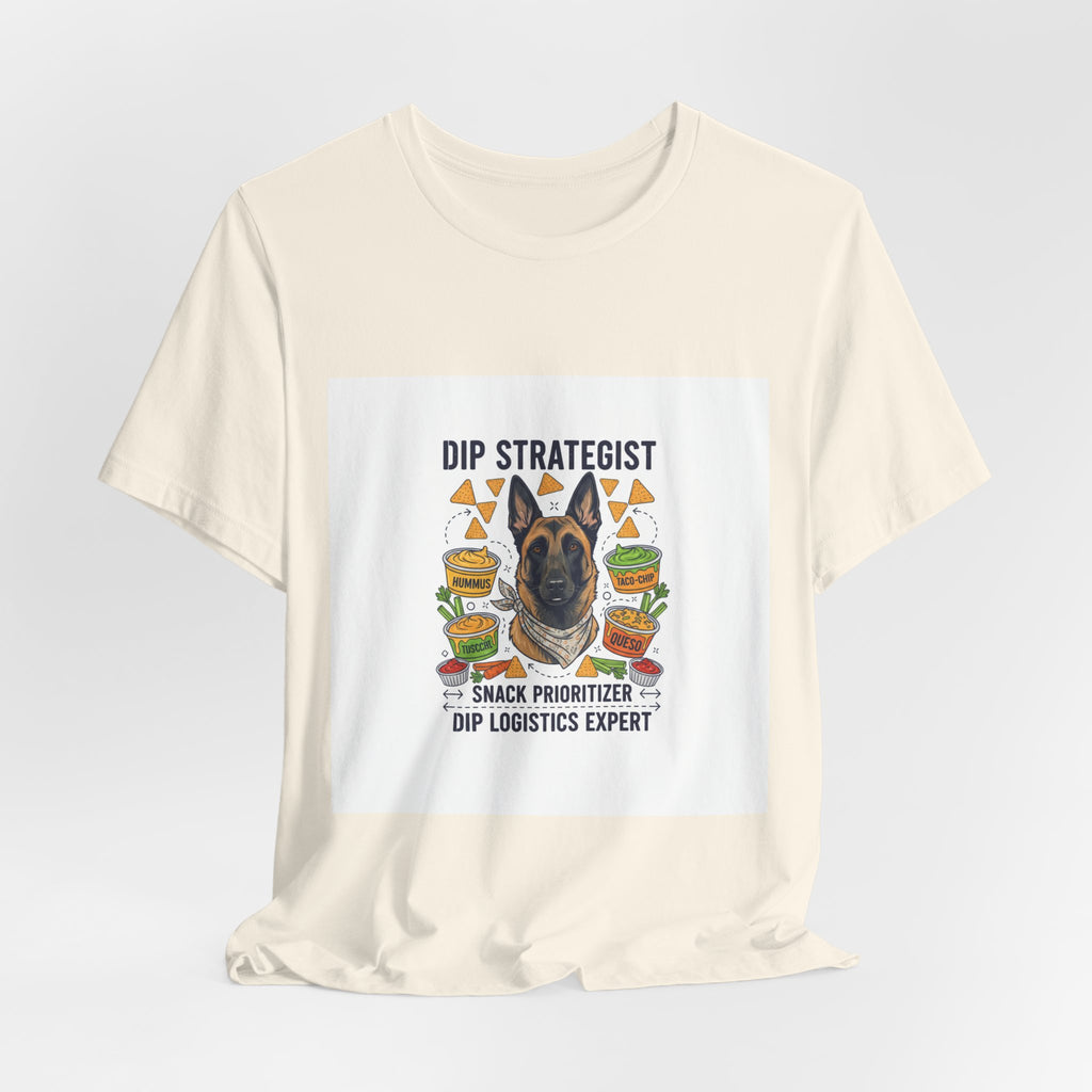 Dip Strategist Blueprint Tee | Game Day Snack Strategist, Tailgate Humor