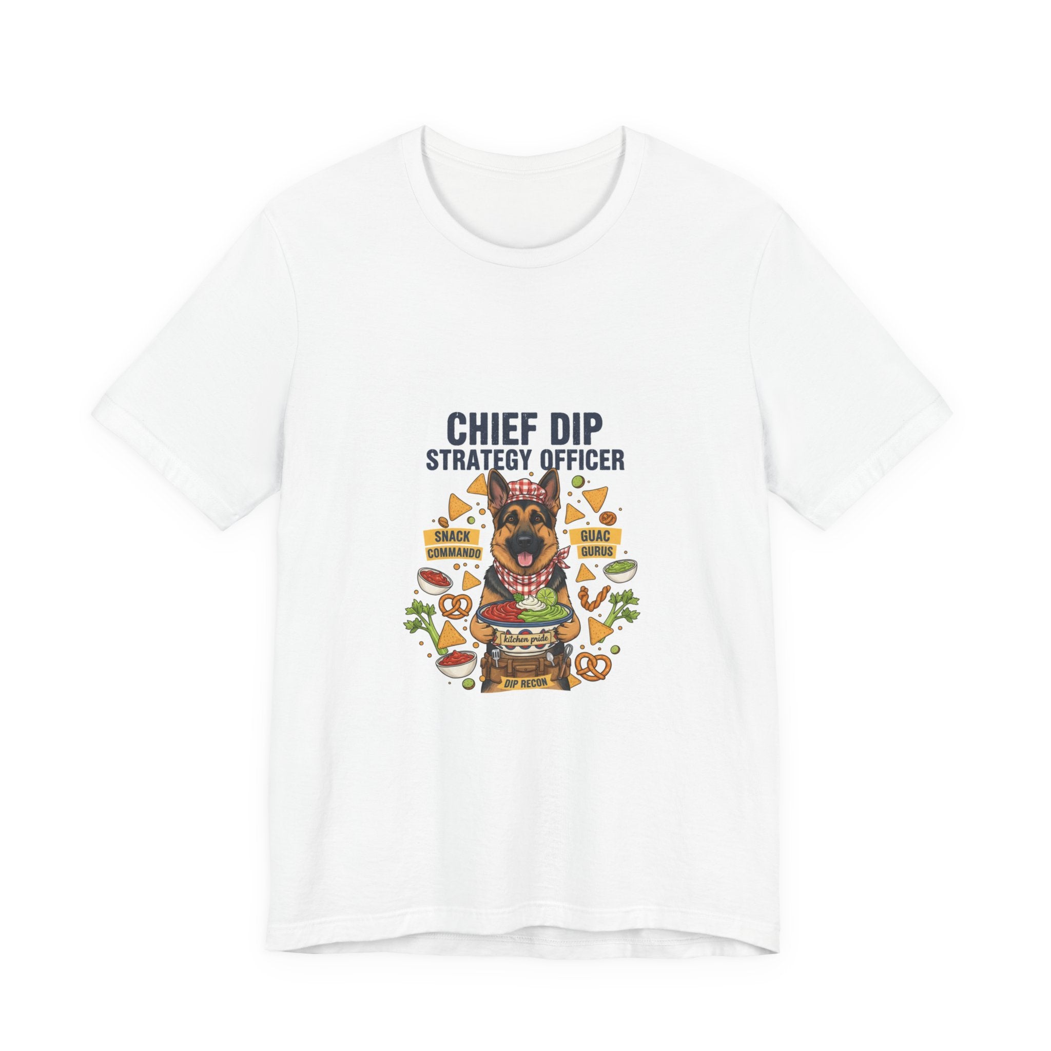 Chief Dip Strategy Officer Tee | game day blueprint, snack strategist tee