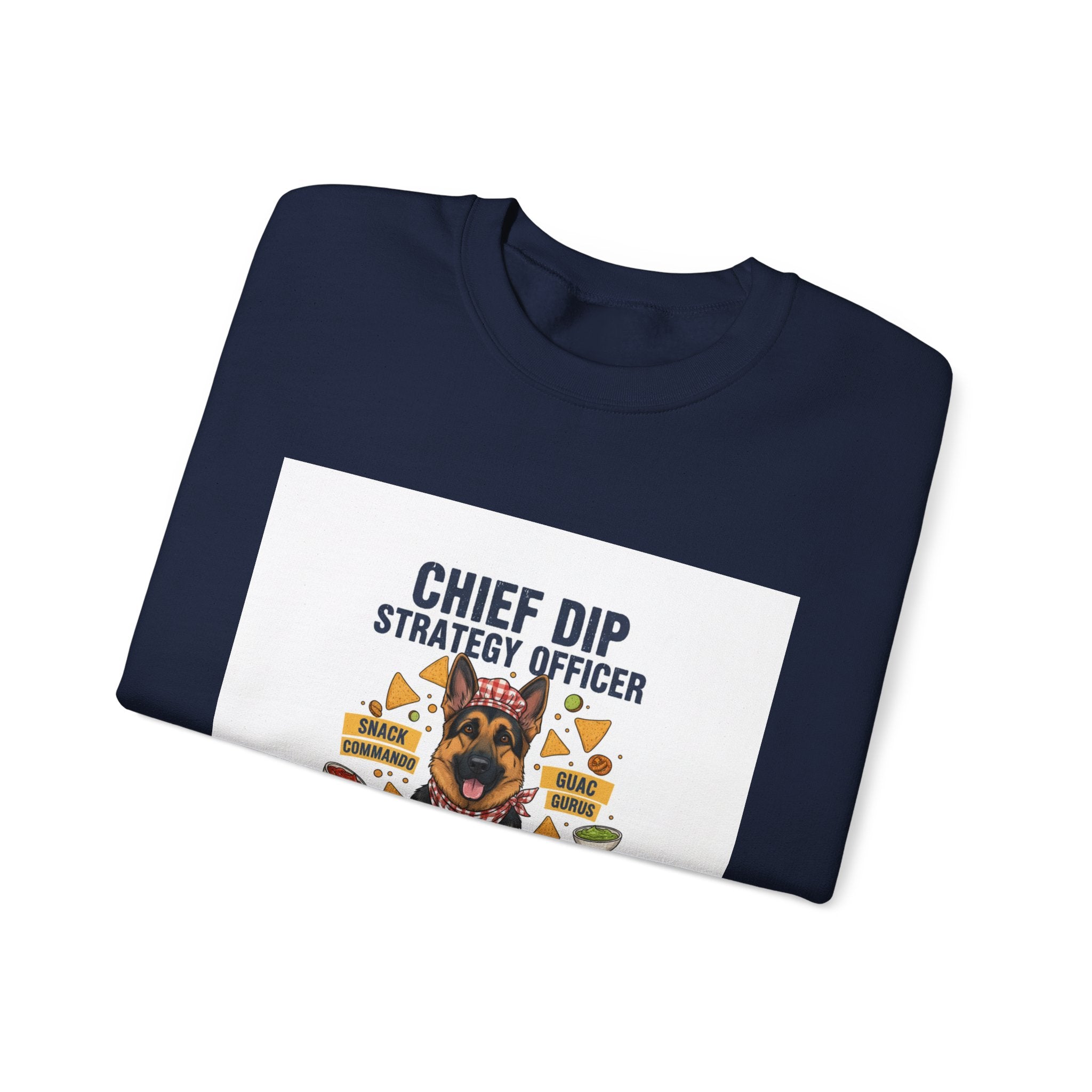 Chief Dip Strategy Officer Sweatshirt | Game Day Blueprint, Tailgate Humor