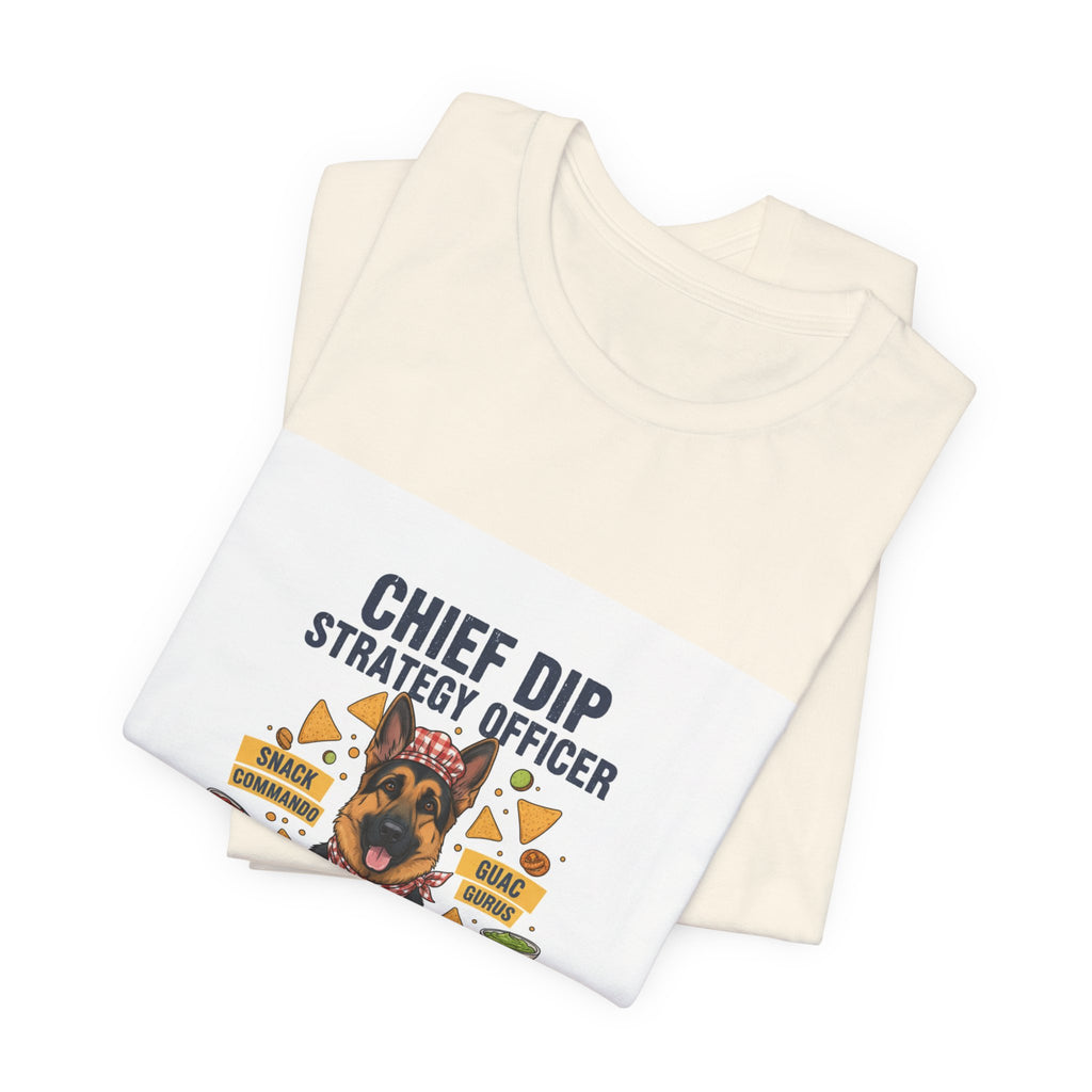 Chief Dip Strategy Officer Tee | game day blueprint, snack strategist tee