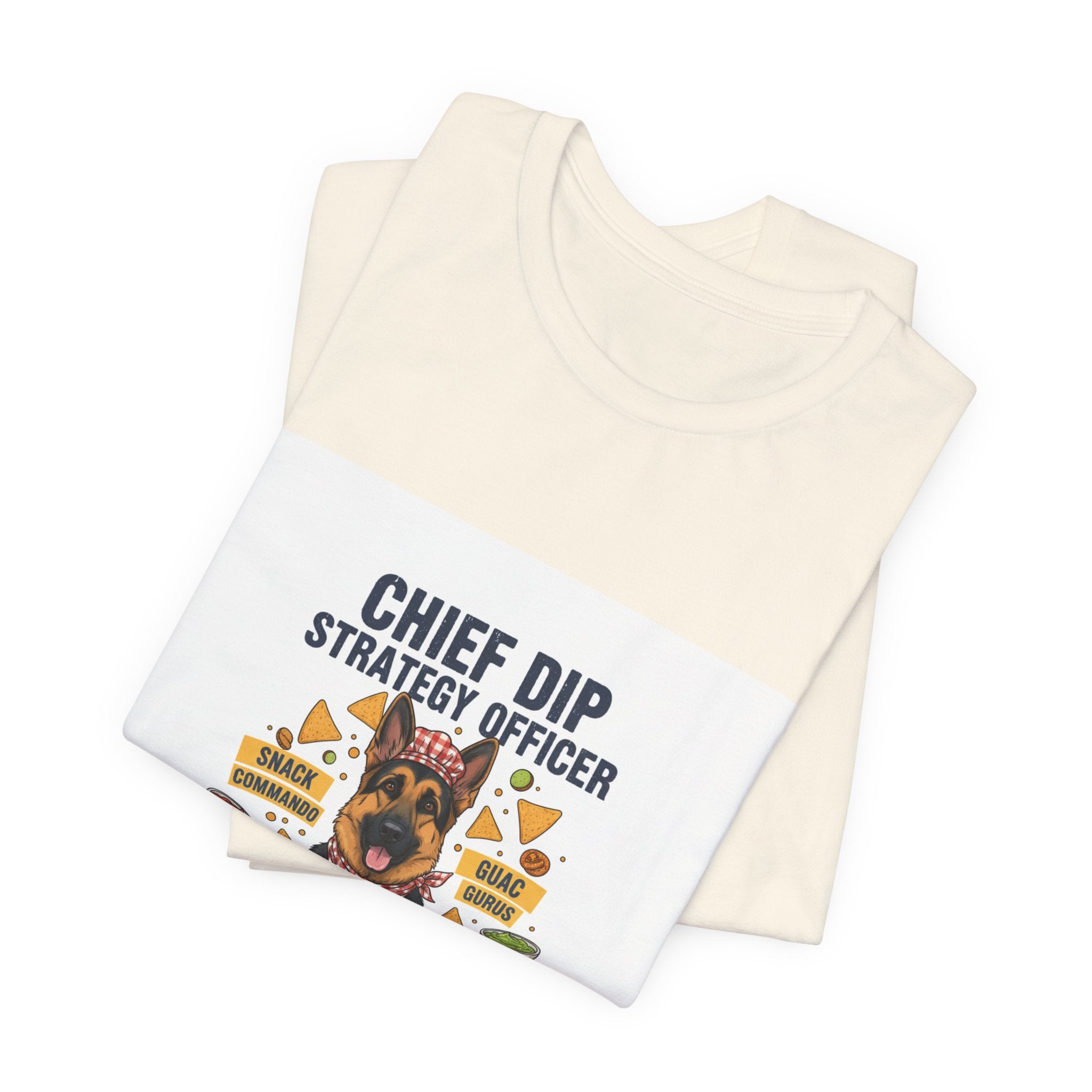 Chief Dip Strategy Officer Tee | game day blueprint, snack strategist tee