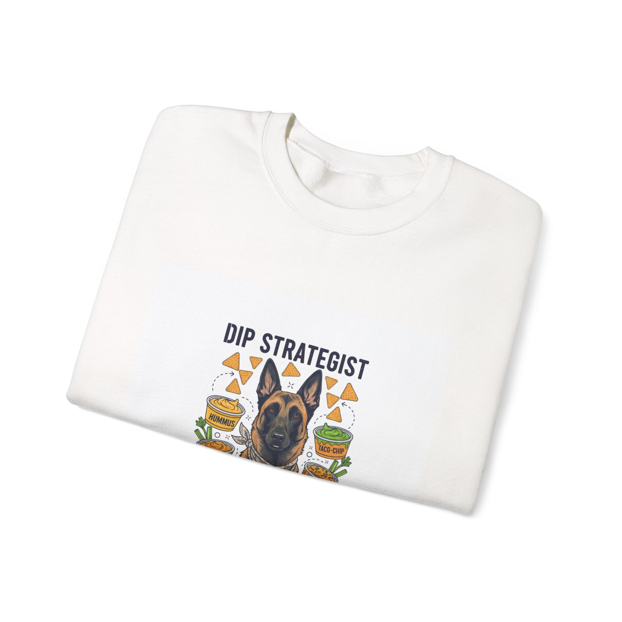 Dip Strategist Sweatshirt | Game Day Blueprint, Tailgate Snack Humor