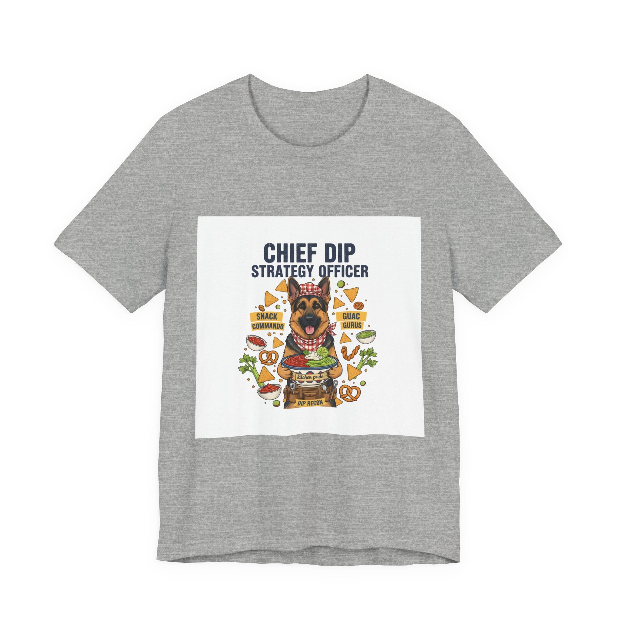 Chief Dip Strategy Officer Tee | game day blueprint, snack strategist tee