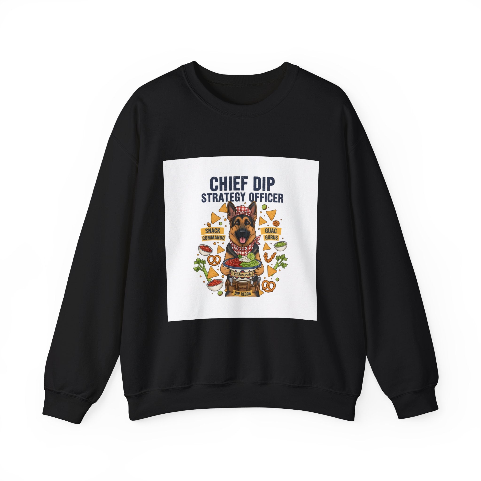 Chief Dip Strategy Officer Sweatshirt | Game Day Blueprint, Tailgate Humor