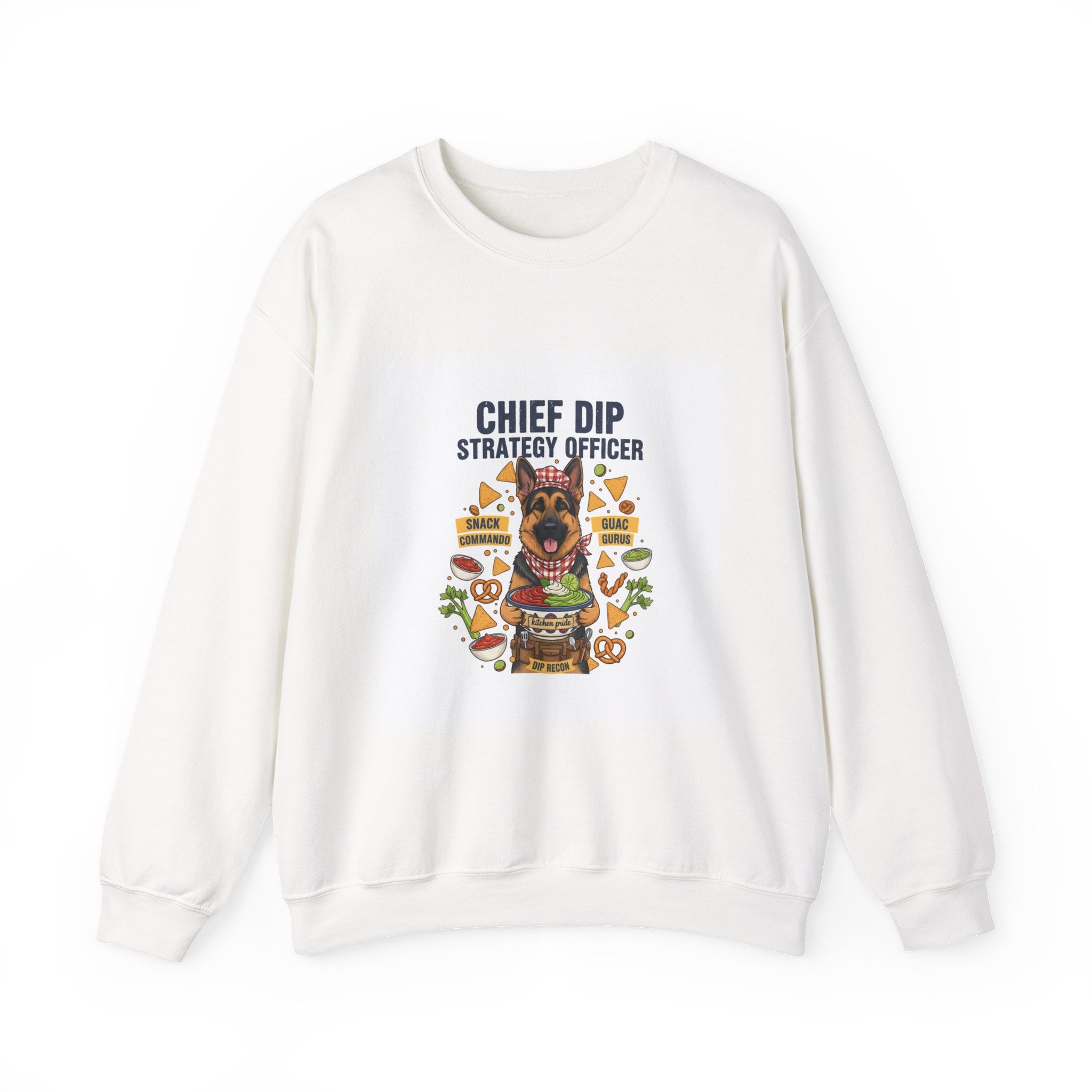 Chief Dip Strategy Officer Sweatshirt | Game Day Blueprint, Tailgate Humor
