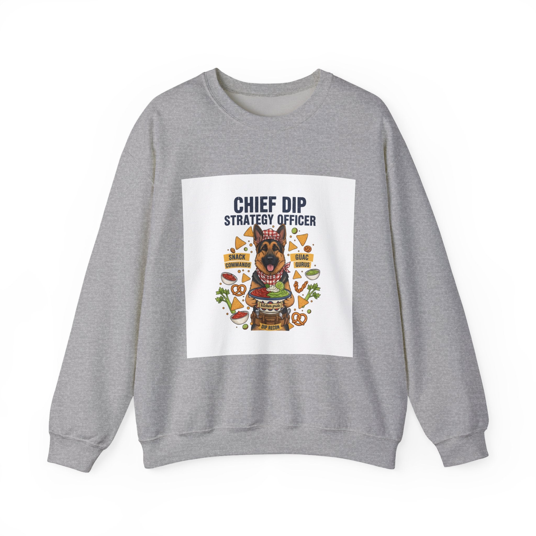 Chief Dip Strategy Officer Sweatshirt | Game Day Blueprint, Tailgate Humor