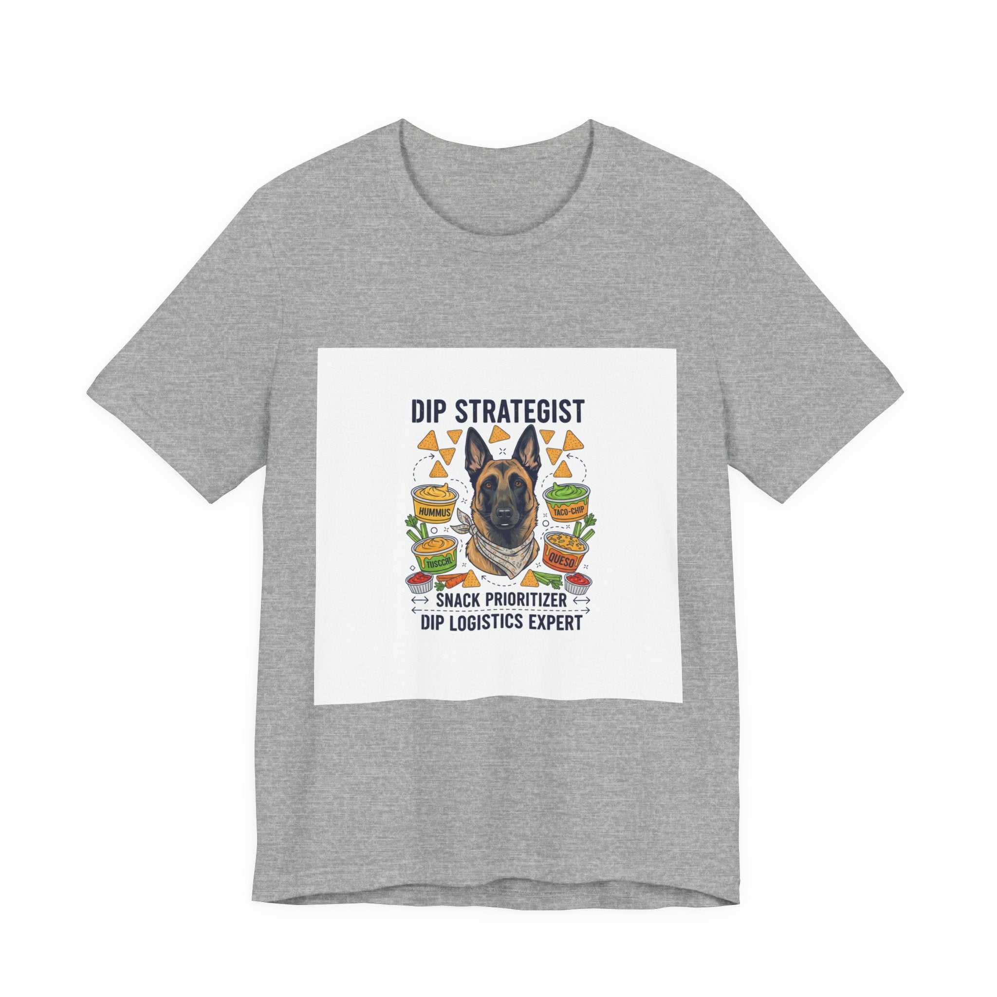 Dip Strategist Blueprint Tee | Game Day Snack Strategist, Tailgate Humor