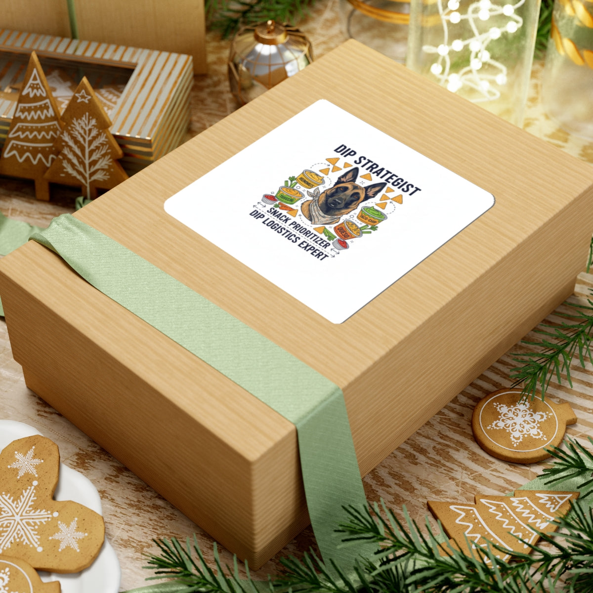 Dip Strategist Sticker | Game Day Blueprint, Snack Strategist