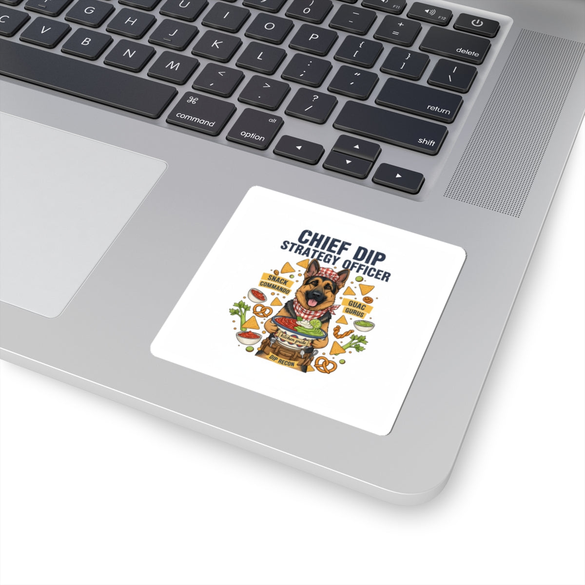 Chief Dip Strategy Officer Sticker | Game Day Blueprint, Snack Strategist