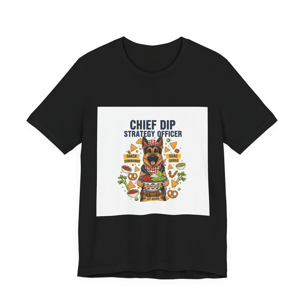 Chief Dip Strategy Officer Tee | game day blueprint, snack strategist tee