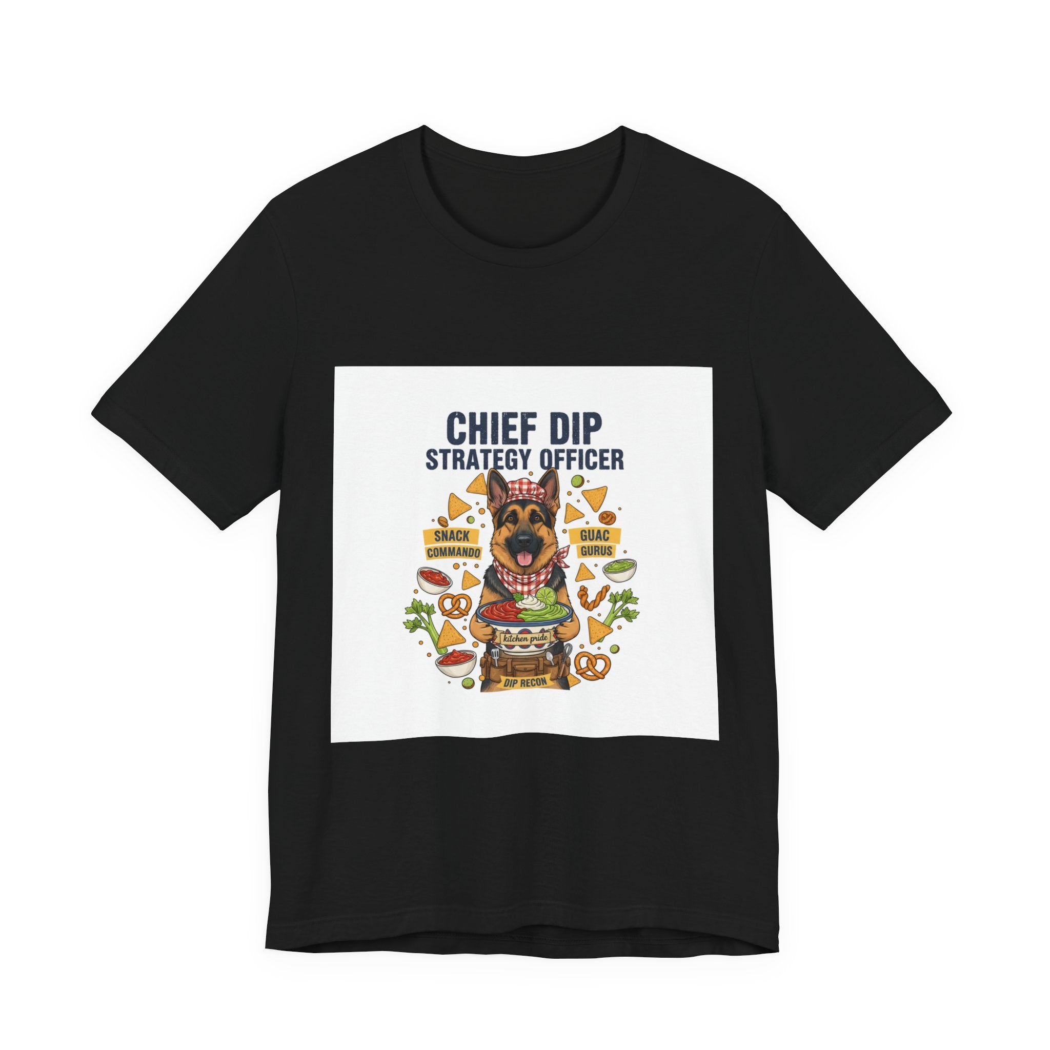 Chief Dip Strategy Officer Tee | game day blueprint, snack strategist tee