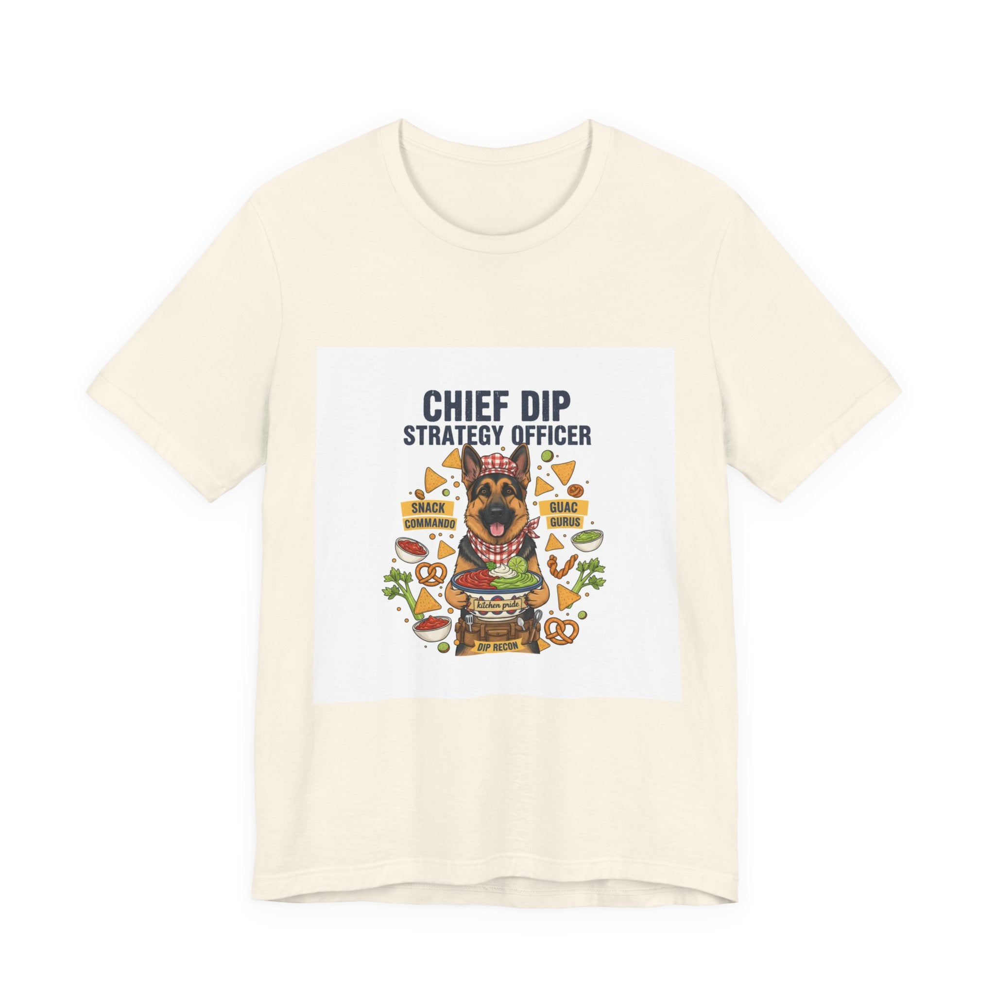 Chief Dip Strategy Officer Tee | game day blueprint, snack strategist tee