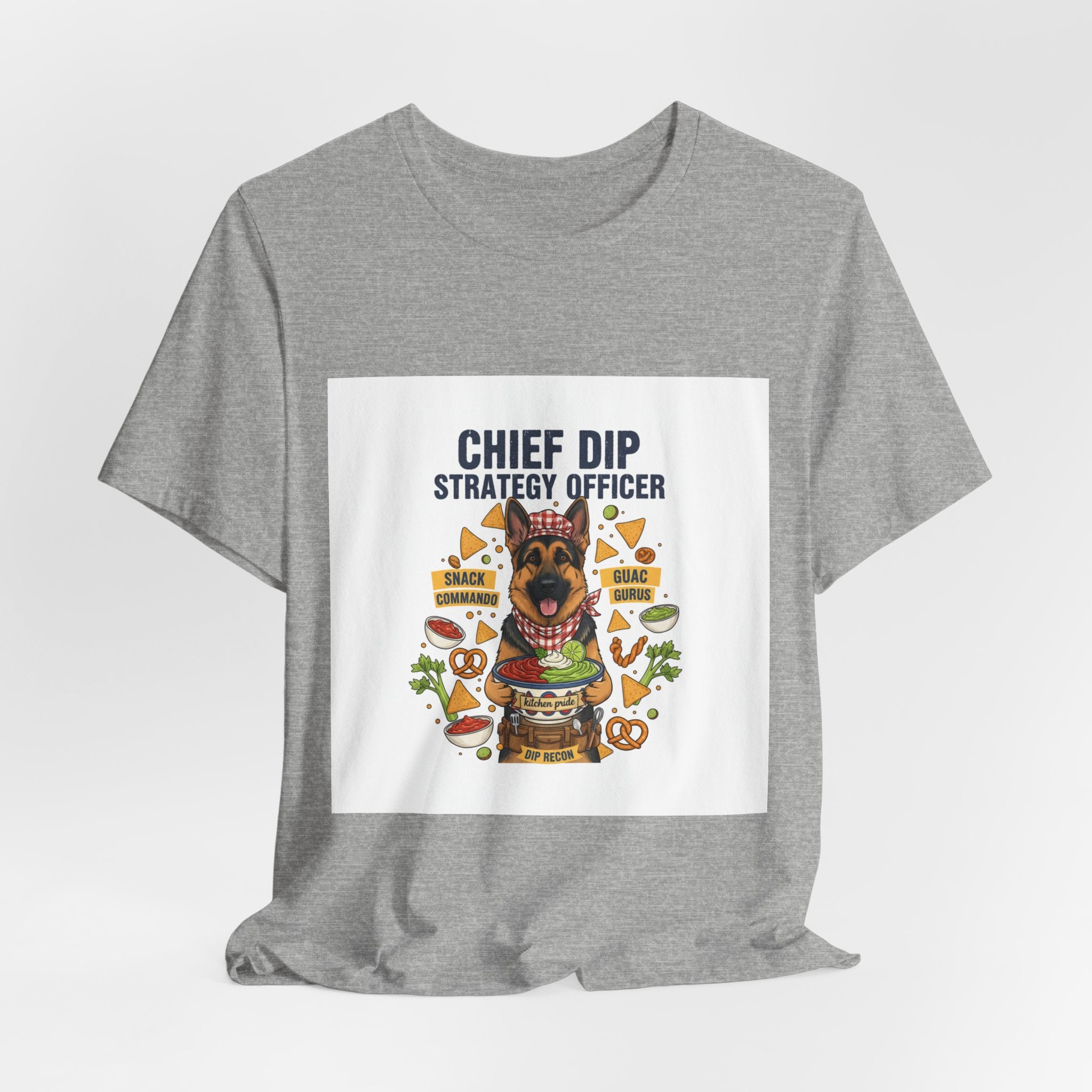 Chief Dip Strategy Officer Tee | game day blueprint, snack strategist tee