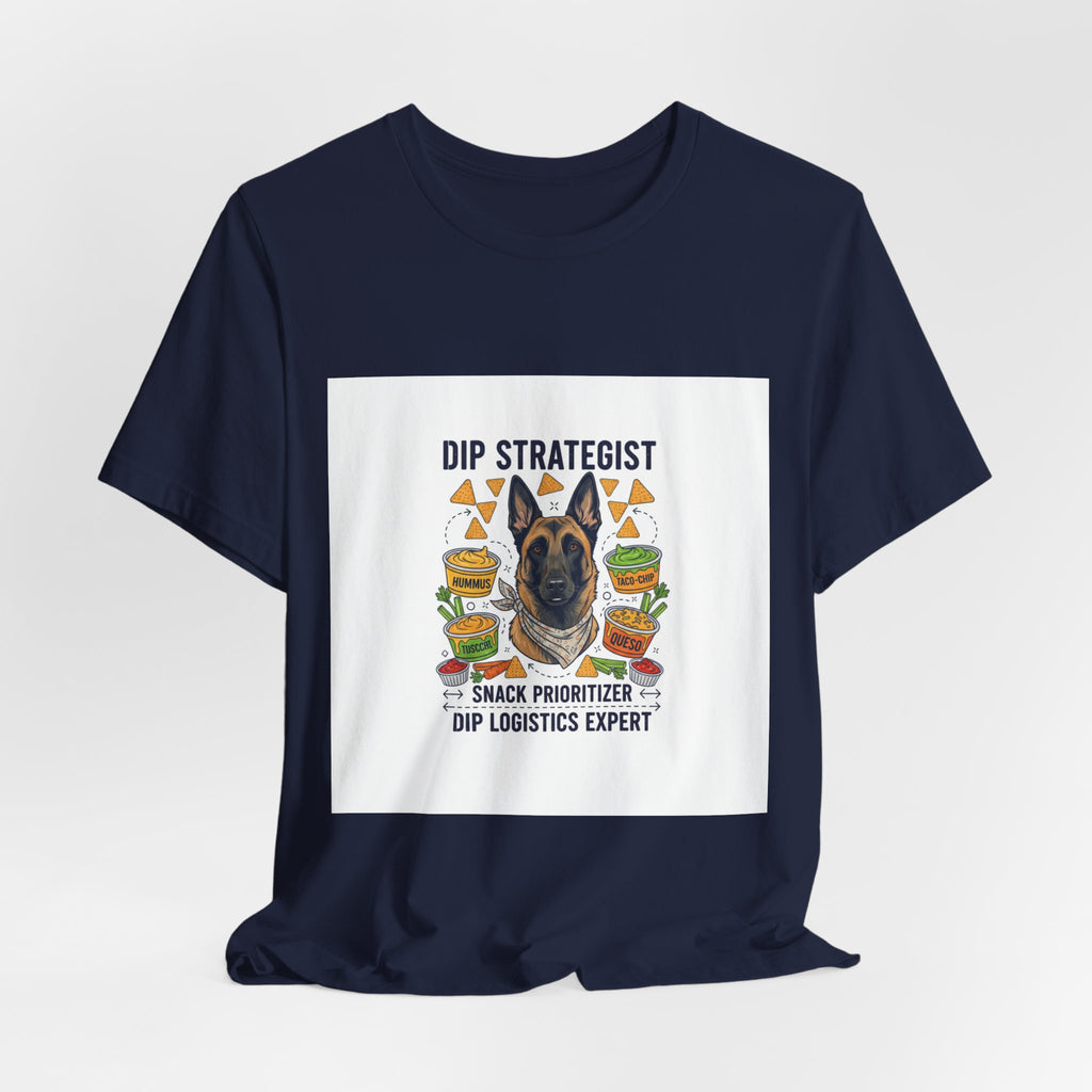 Dip Strategist Blueprint Tee | Game Day Snack Strategist, Tailgate Humor