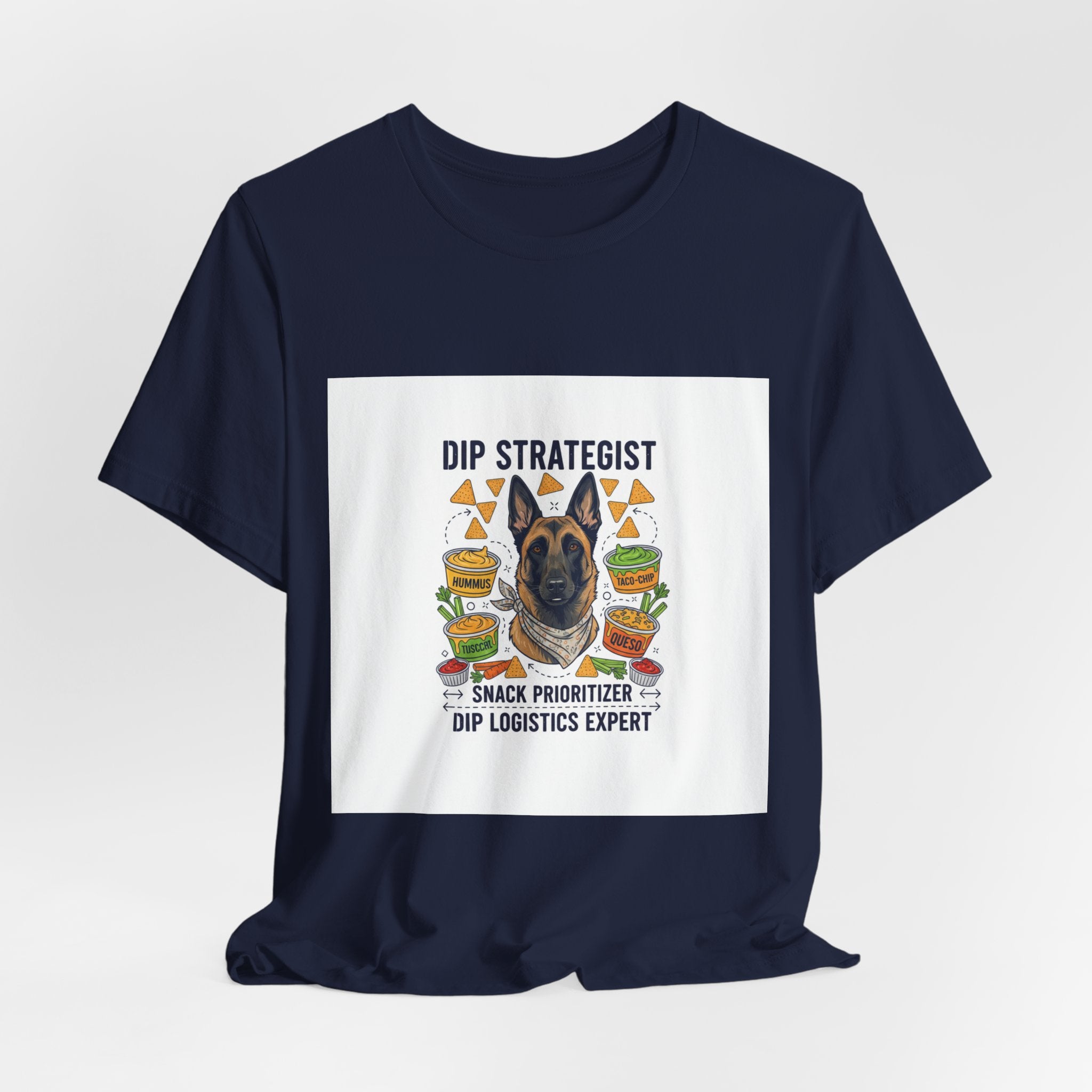 Dip Strategist Blueprint Tee | Game Day Snack Strategist, Tailgate Humor