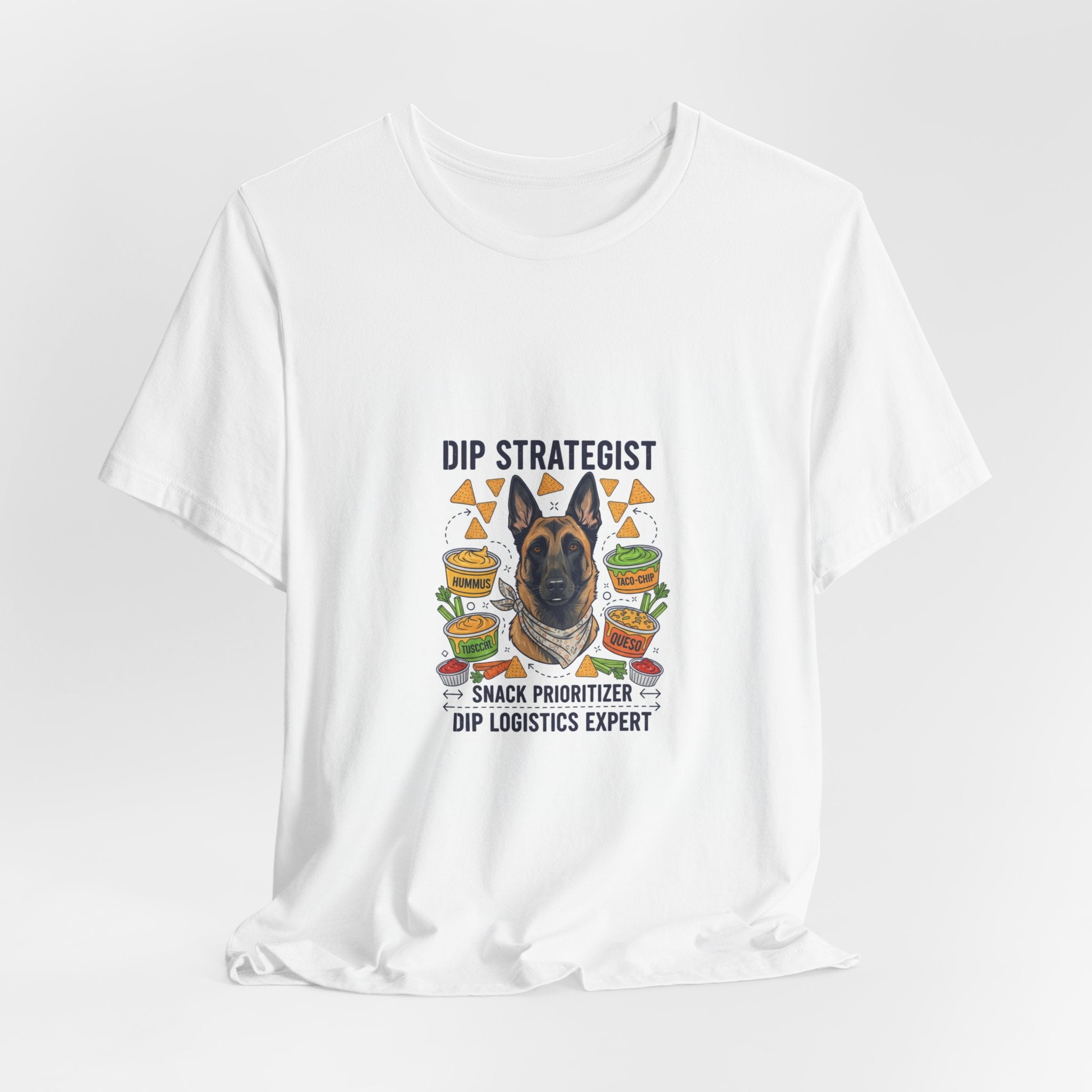 Dip Strategist Blueprint Tee | Game Day Snack Strategist, Tailgate Humor