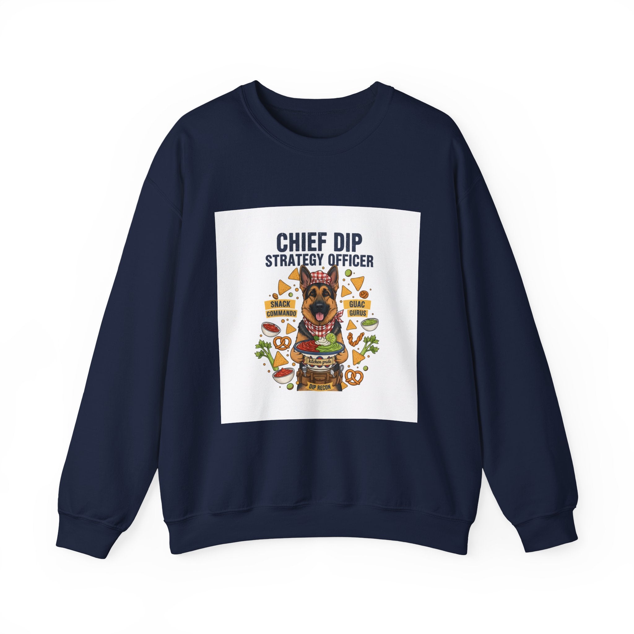 Chief Dip Strategy Officer Sweatshirt | Game Day Blueprint, Tailgate Humor