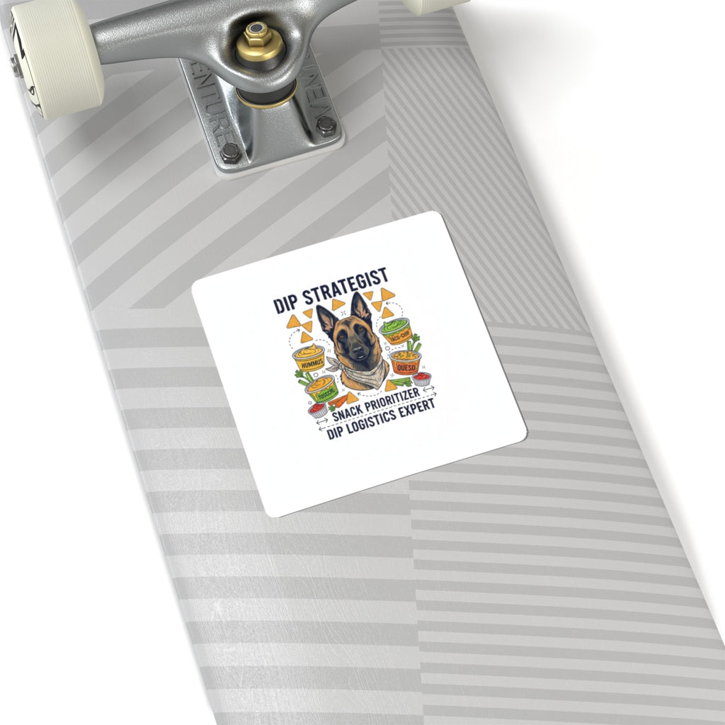 Dip Strategist Sticker | Game Day Blueprint, Snack Strategist